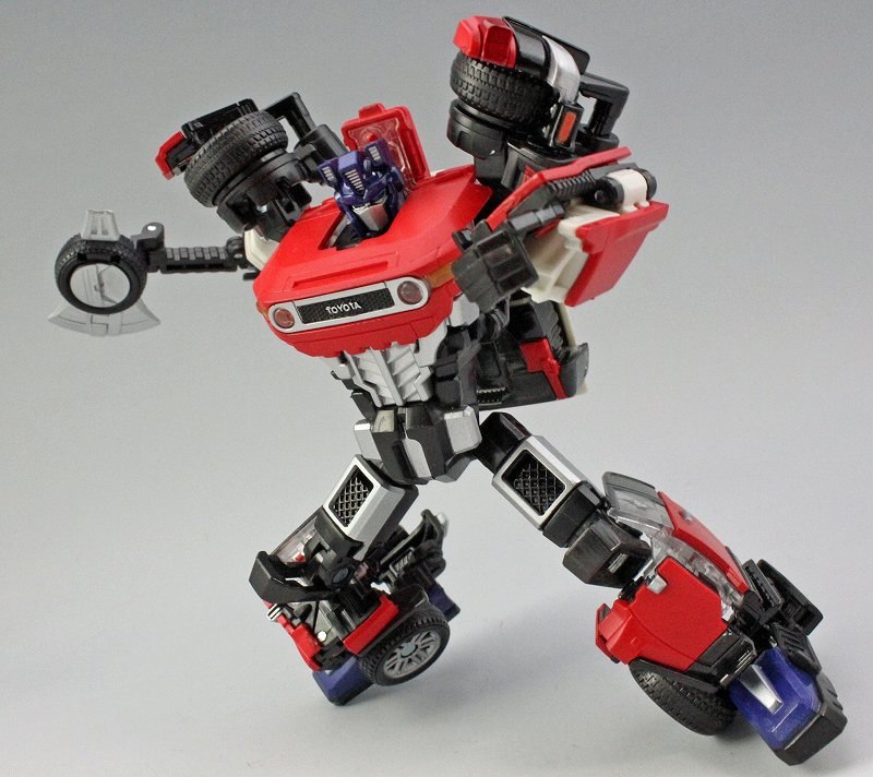 transformers optimus prime red